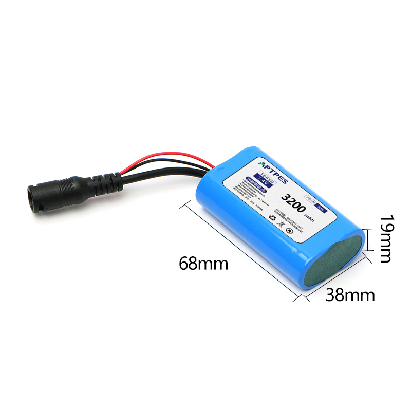 7.4V 3200mAh Bluetooth Speaker Lithium Battery