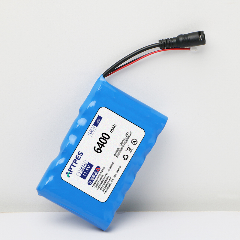 11.1V 6400mAh Lithium-ion Battery for LED Lighting Equipment