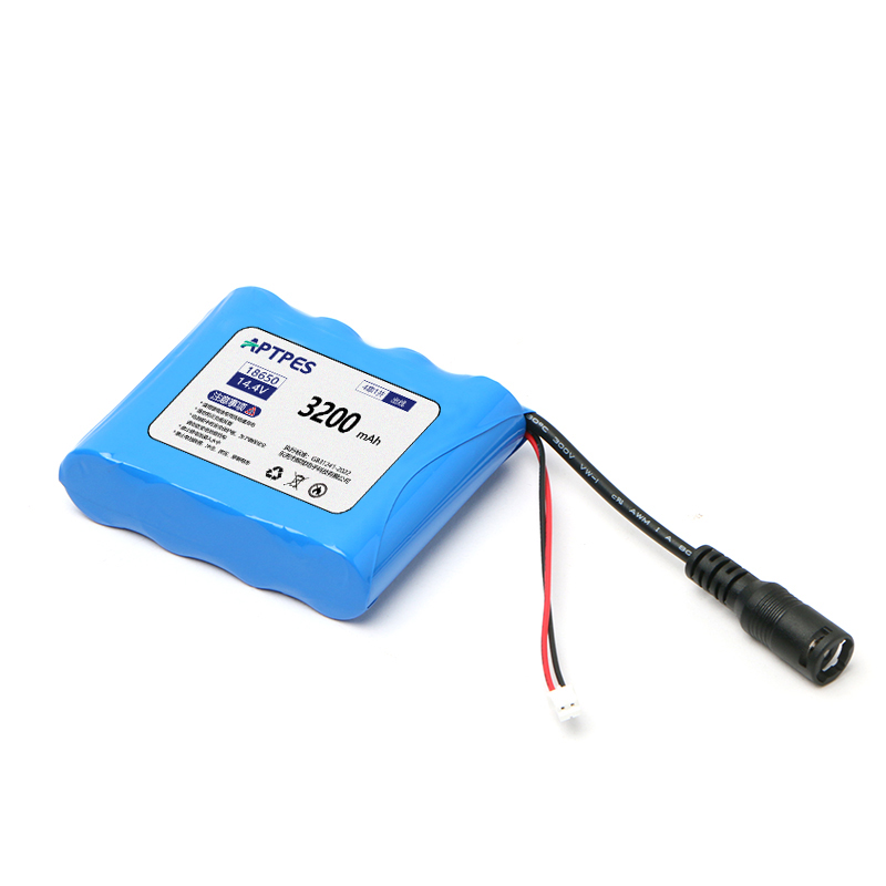 14.4V 3200mAh Lithium-ion Battery for Security Equipment