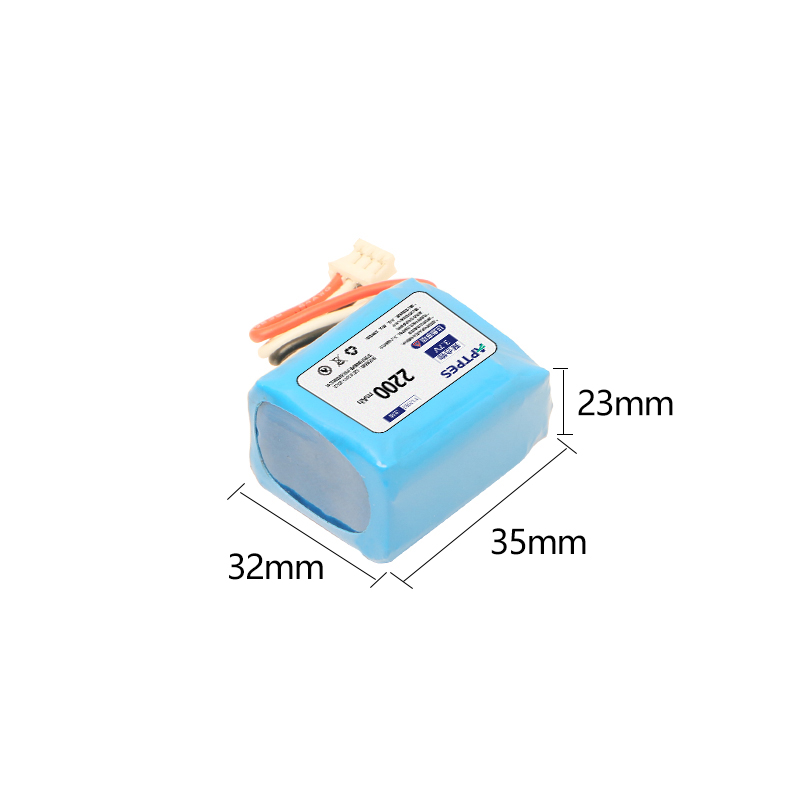 3.7V 2200mAh Backup Lithium Battery for Electronic Devices