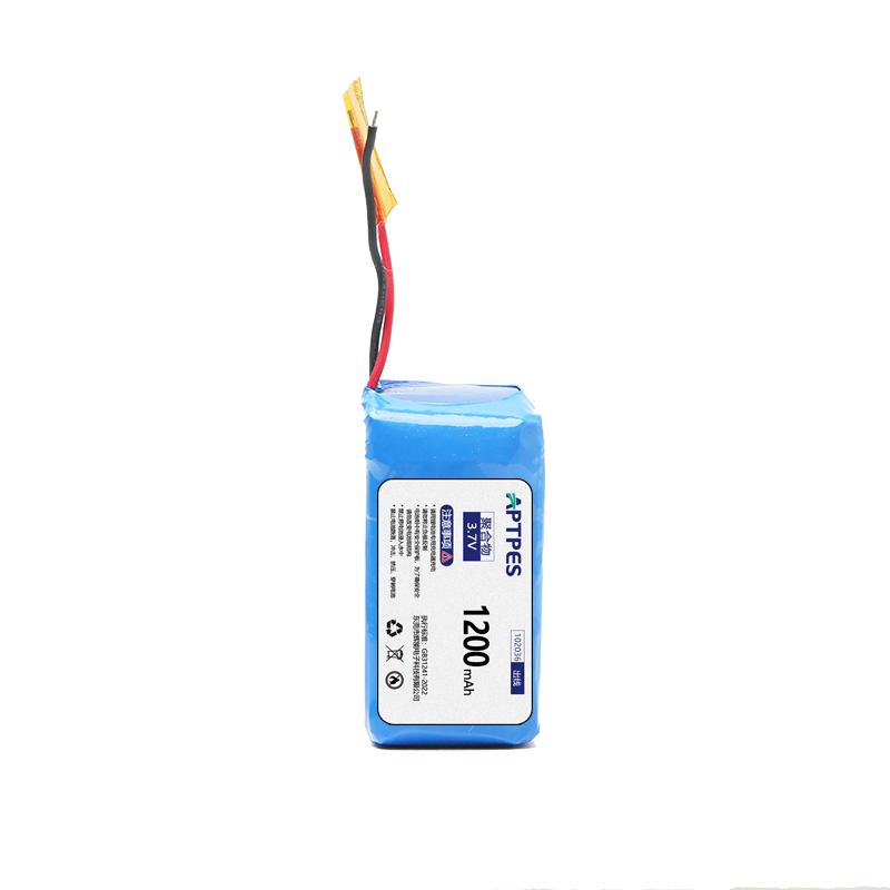 3.7V 1200mAh Headlamp Lithium Battery
